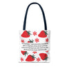 Strawberry Seed Tote Bag (AOP)