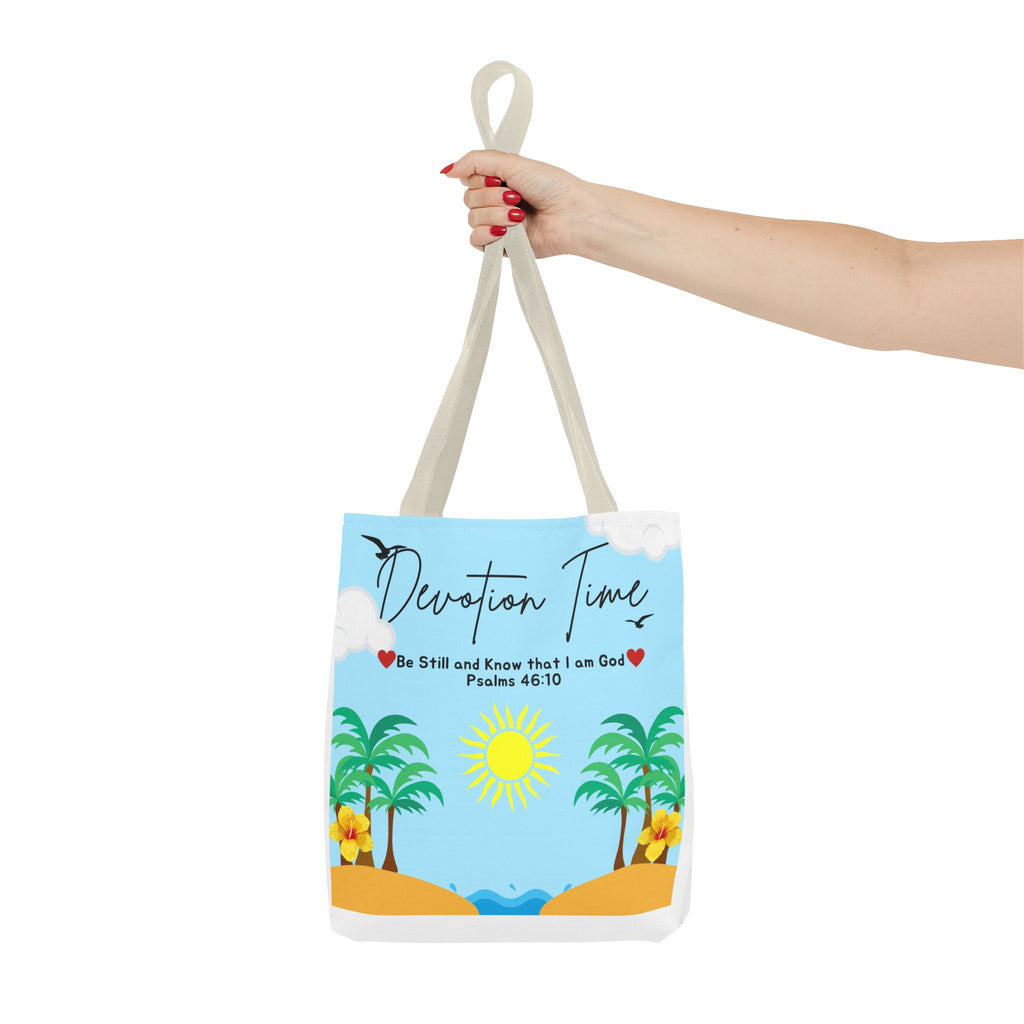 Blue Devotion Tote Bag (AOP)