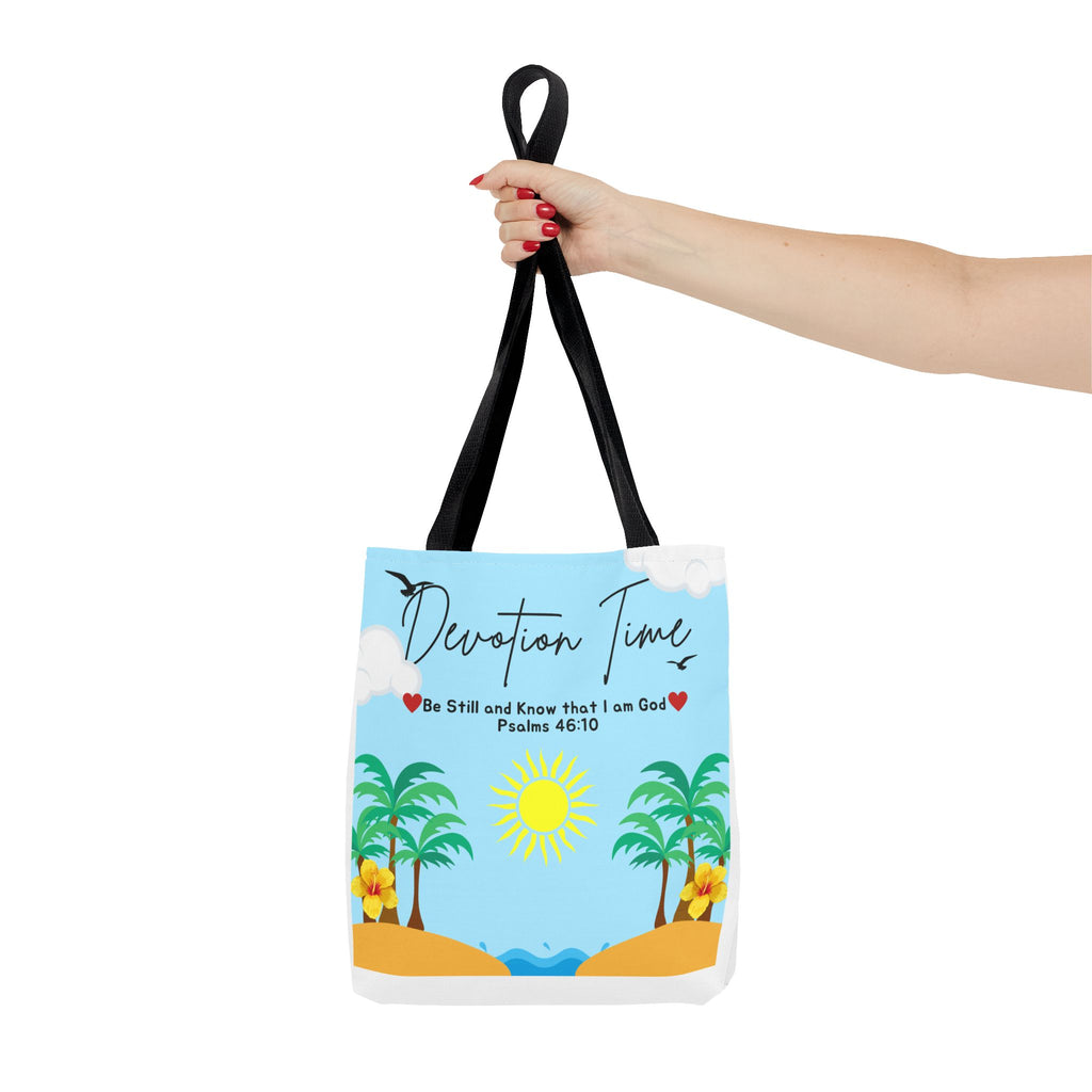 Blue Devotion Tote Bag (AOP)