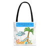 Sleep in Peace Tote Bag (AOP)